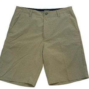 Volcom Surf and Turf 4 Way Stretch Shorts Khaki Size 34